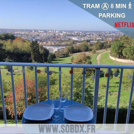 Ferienwohnung Le Panoramique - Parking, Tram A, Netflix Cenon Exterior foto